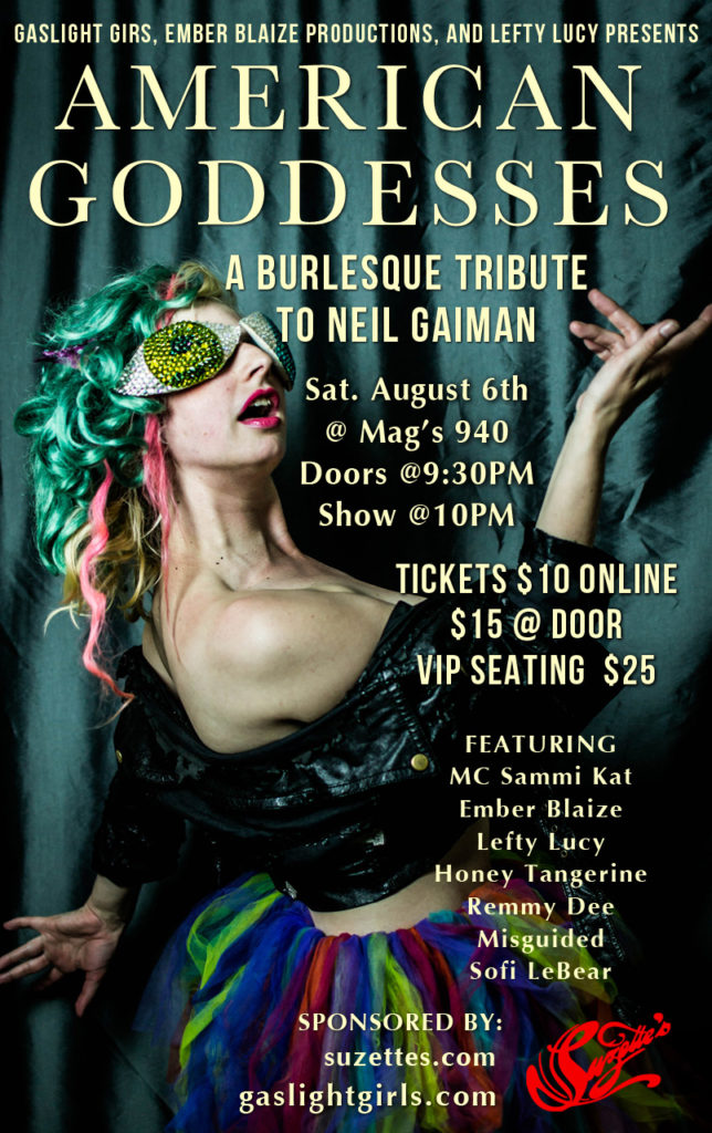 Gaiman Show Flyer done